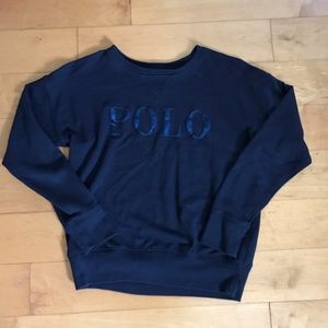 Polo crewneck sweatshirt